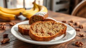 air fryer banana nut bread