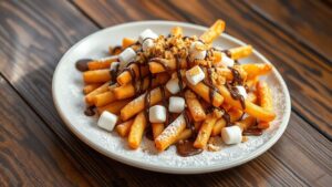 air fryer funnel cake fries