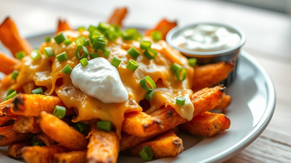 air fryer loaded fries