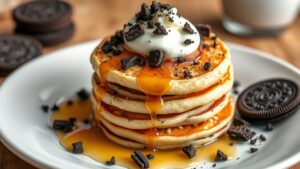 air fryer oreo pancakes