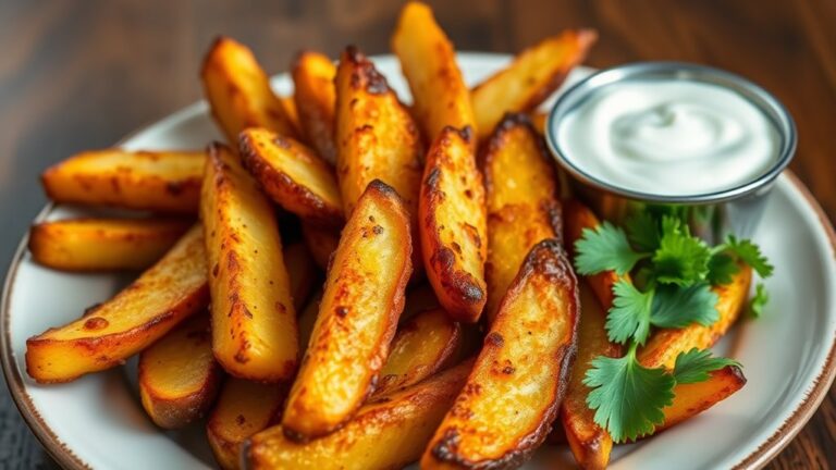 air fryer potato wedges