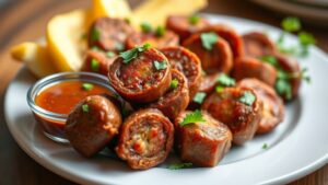 air fryer smoked sausage recipes