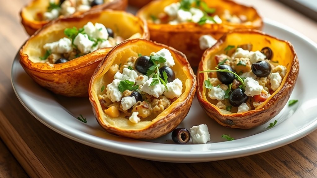 air fryer twice baked potatoes