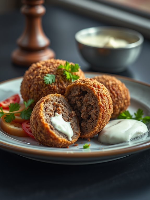 authentic lebanese meat dish