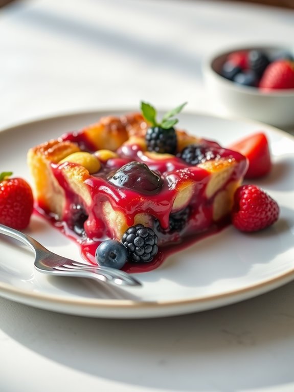 berry infused dessert delight