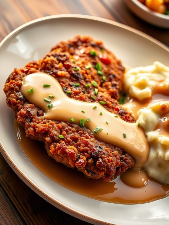 cajun spiced fried steak