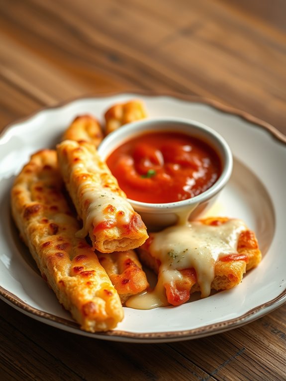 cheesy garlic breadsticks delight