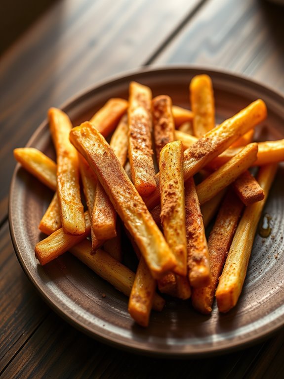 cinnamon flavored fries delightfully unique