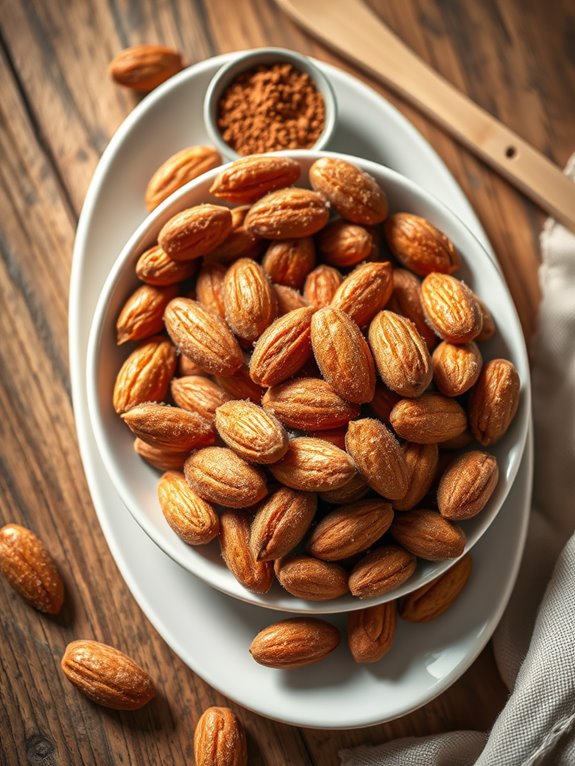 cinnamon sugar almonds recipe