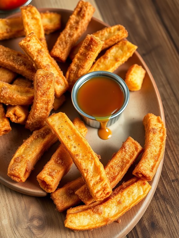 cinnamon sugar apple fries