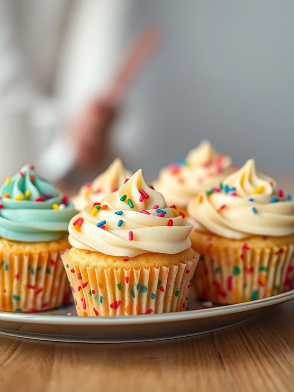 colorful sprinkled dessert treats