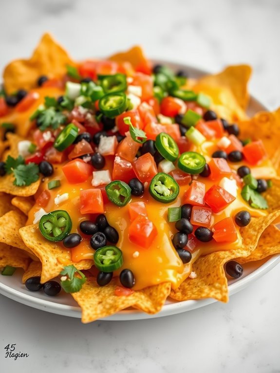 crispy air fried nacho delight