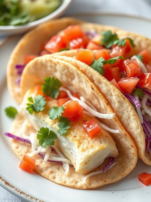 crispy air fried tacos