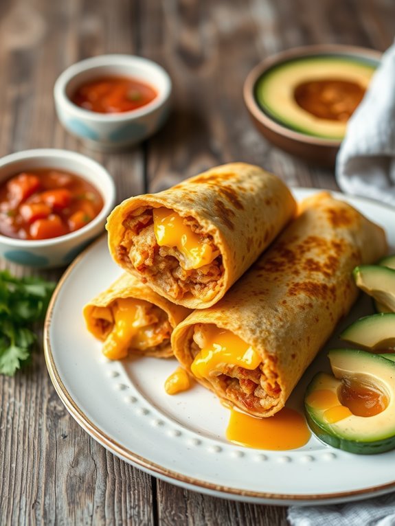 crispy air fryer burritos 2