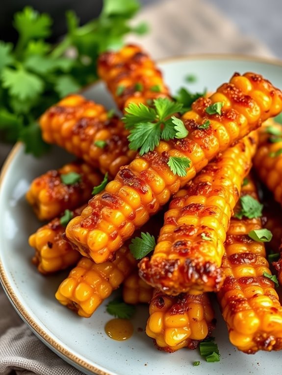 crispy air fryer corn