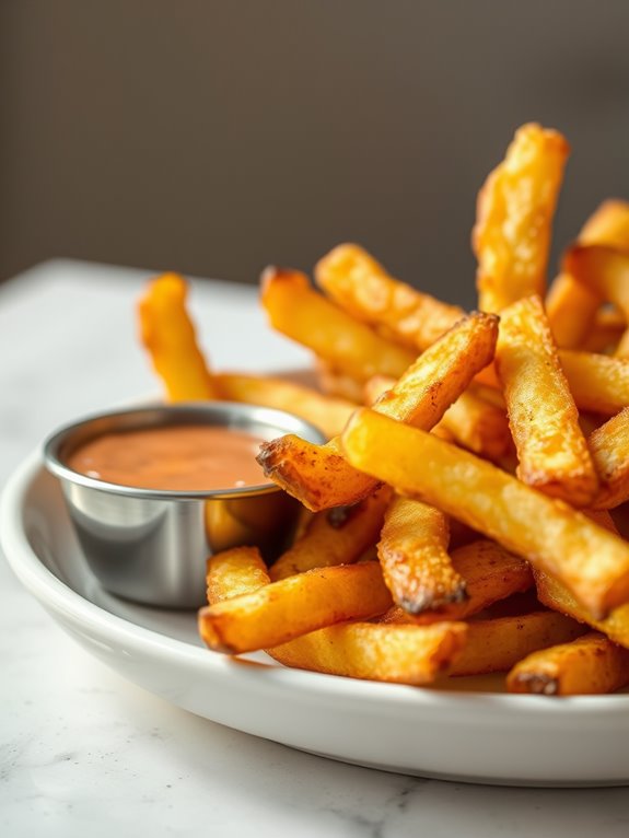 crispy air fryer fries