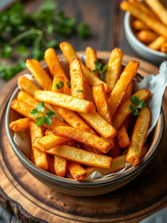 crispy air fryer fries