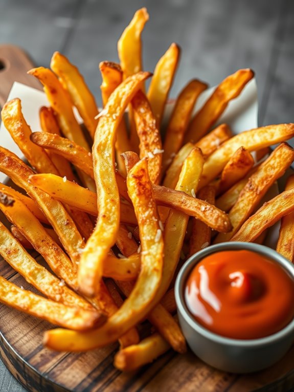 crispy air fryer fries