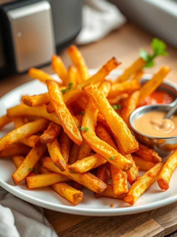 crispy air fryer fries