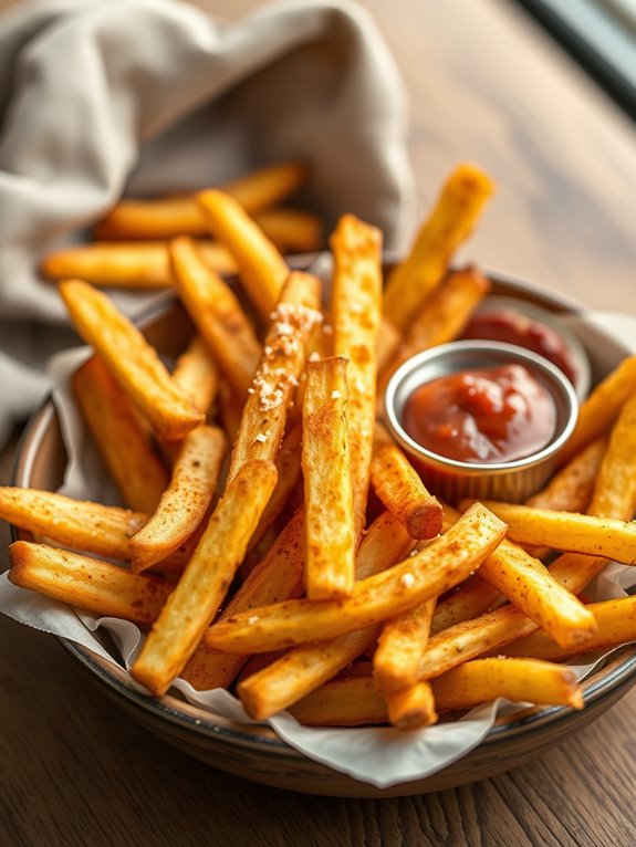 crispy air fryer fries