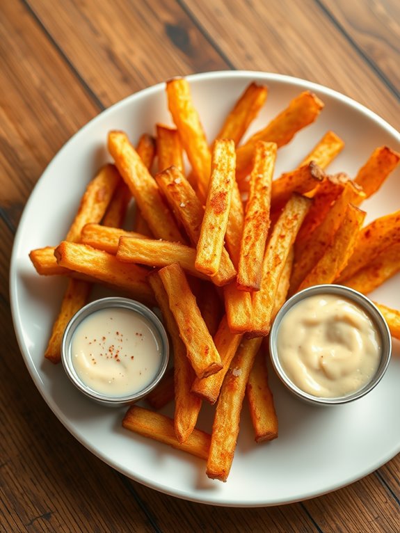 crispy air fryer fries