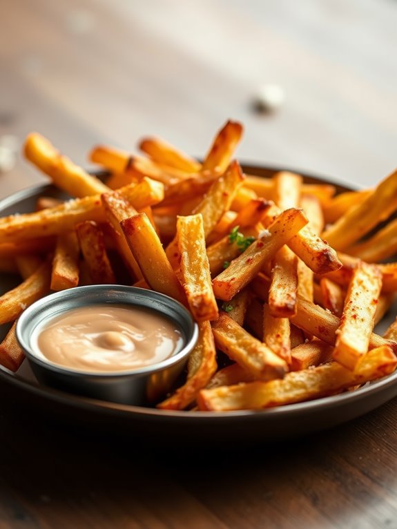 crispy air fryer fries