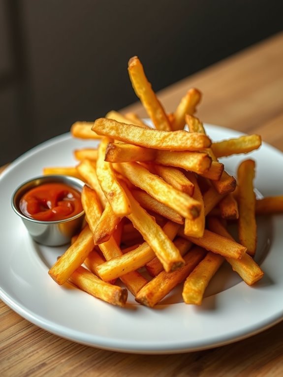 crispy air fryer fries