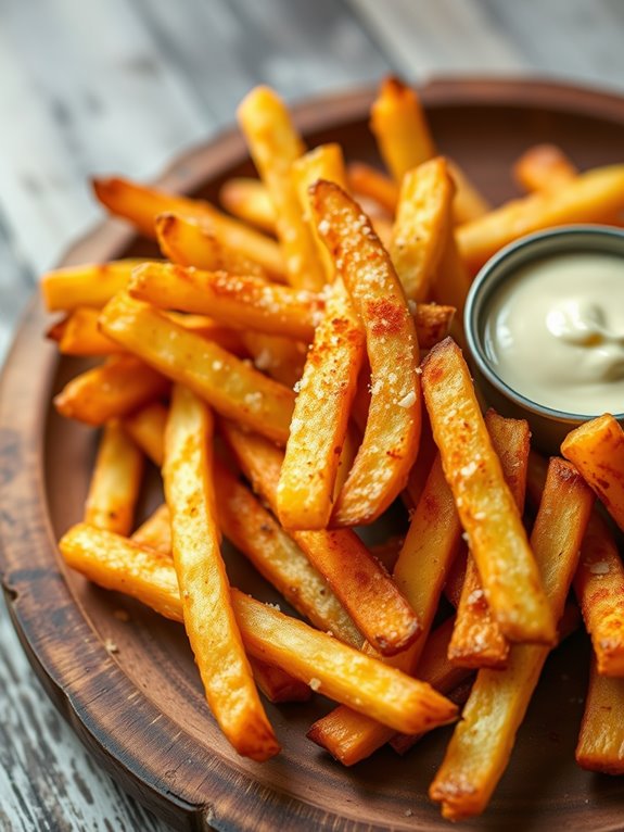 crispy air fryer fries