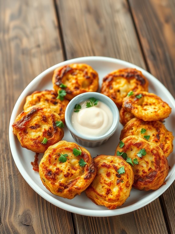 crispy air fryer fritters