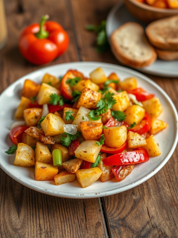 crispy air fryer hash