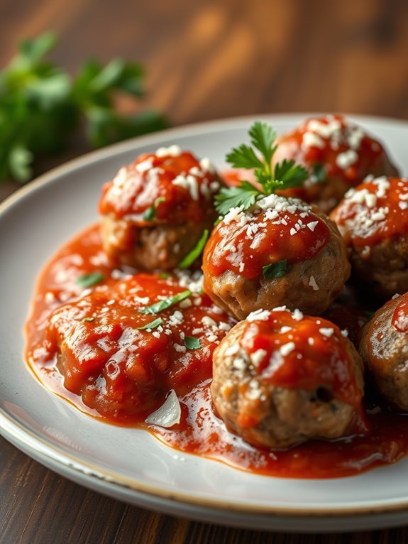 crispy air fryer meatballs