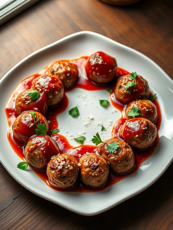 crispy air fryer meatballs