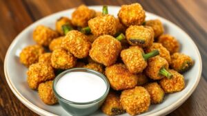 crispy air fryer okra recipes