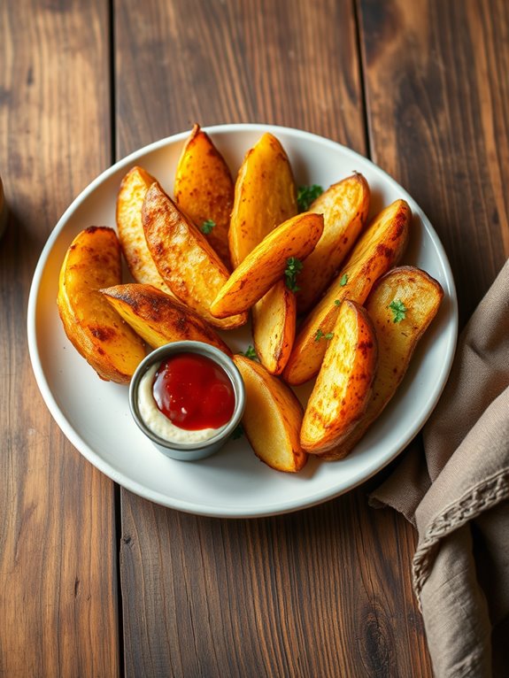 crispy air fryer potatoes