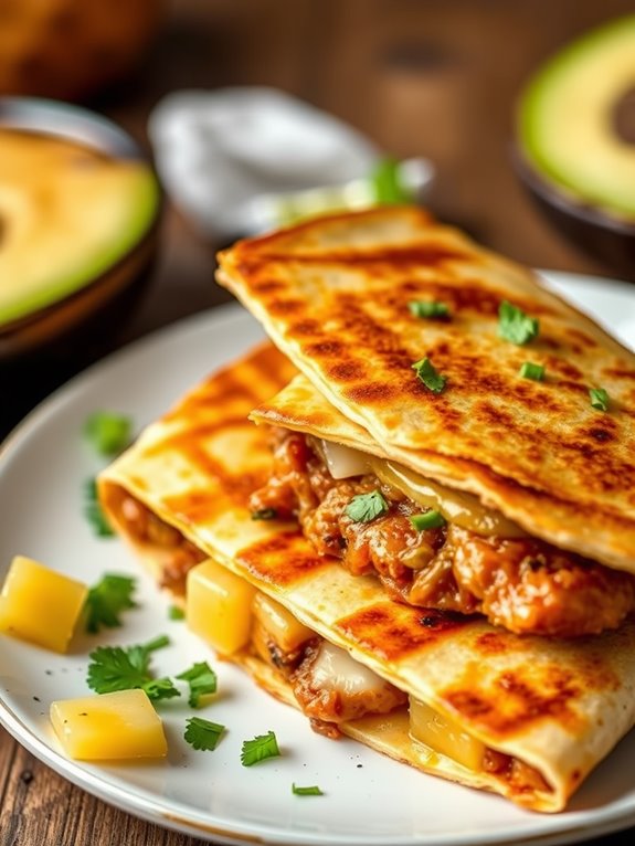 crispy air fryer quesadillas 1