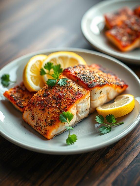 crispy air fryer salmon