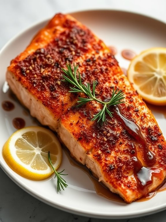 crispy air fryer salmon