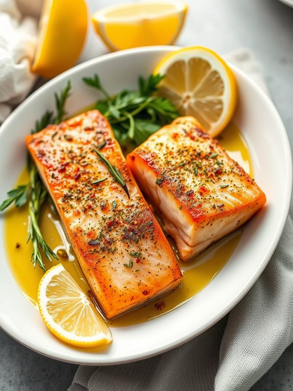 crispy air fryer salmon