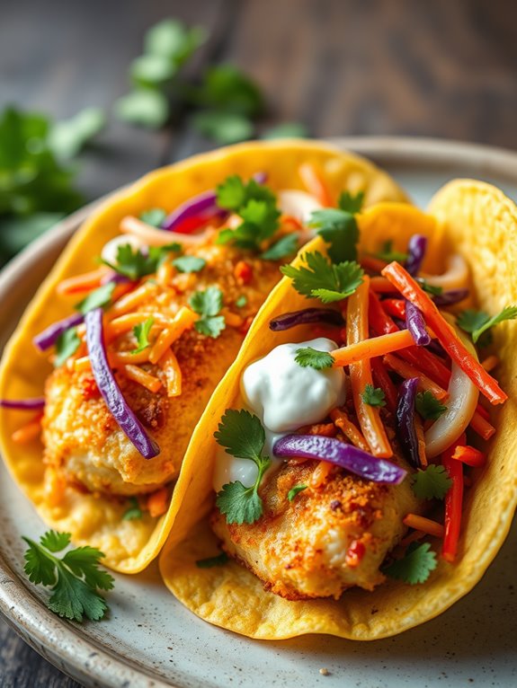 crispy air fryer tacos