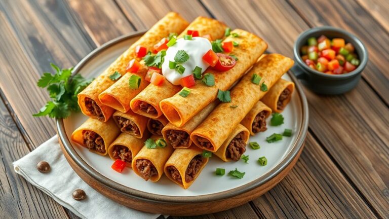 crispy air fryer taquitos