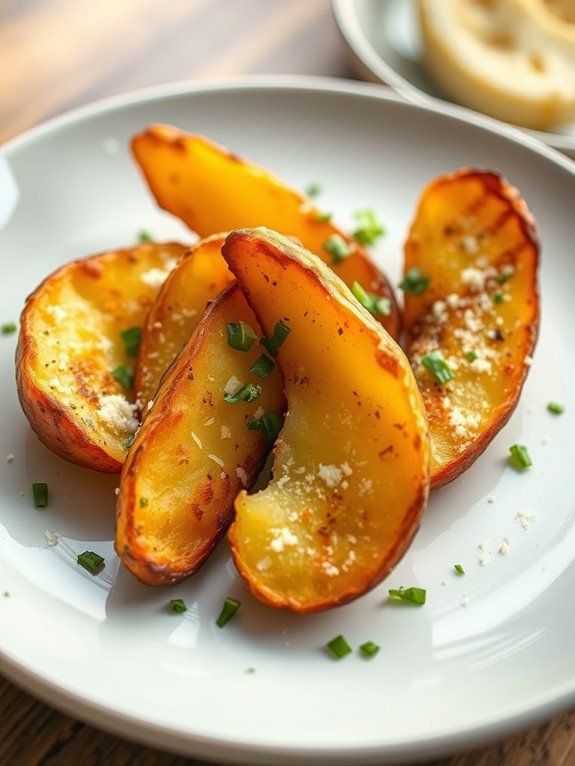 crispy air fryer wedges