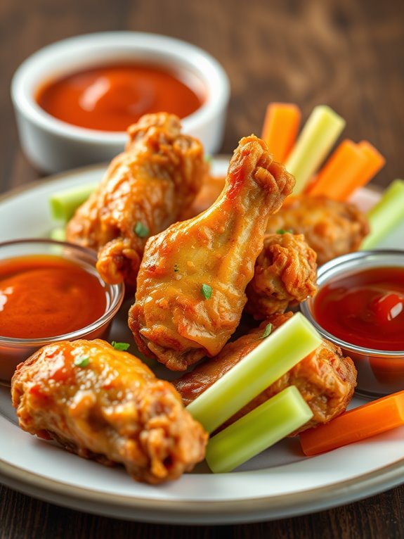 crispy air fryer wings