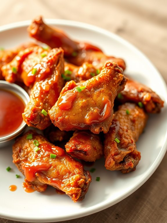 crispy air fryer wings