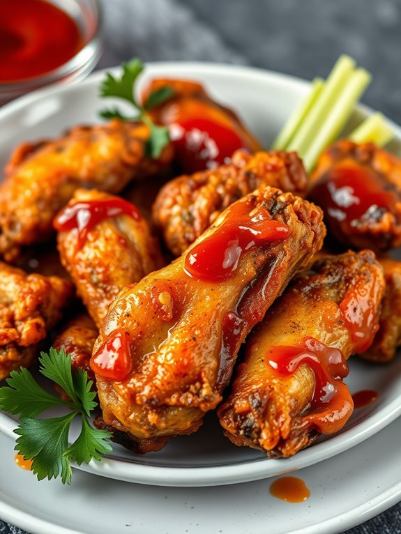 crispy air fryer wings