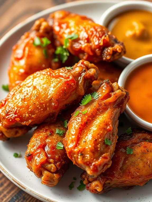 crispy air fryer wings