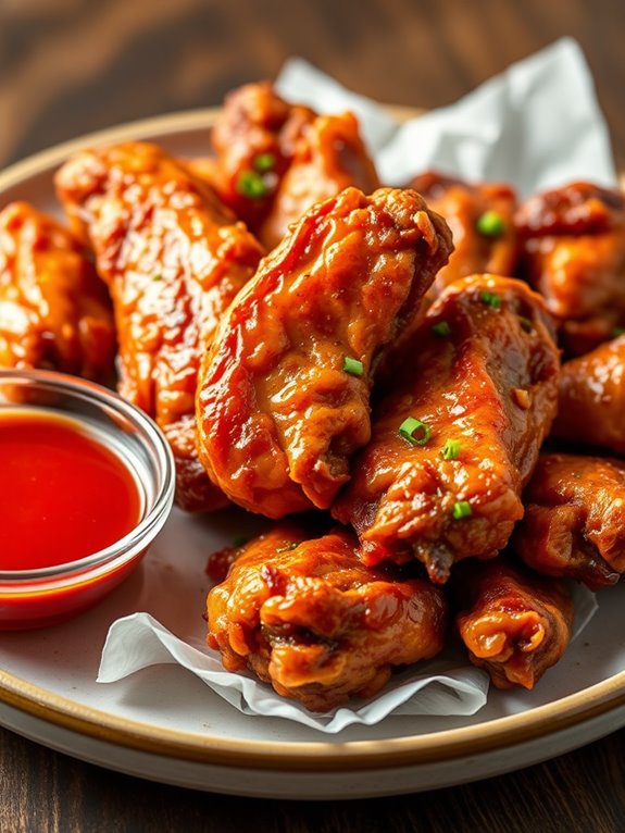 crispy air fryer wings