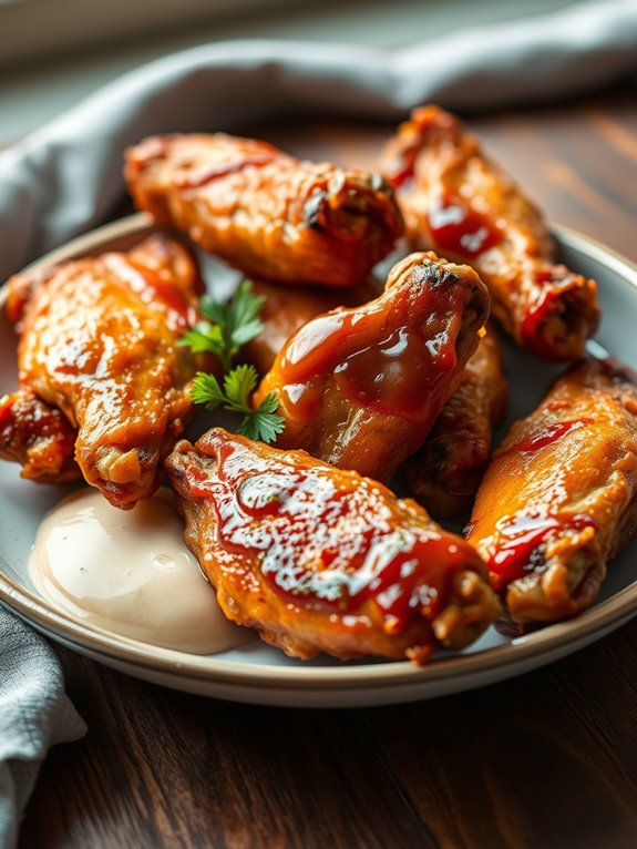 crispy air fryer wings