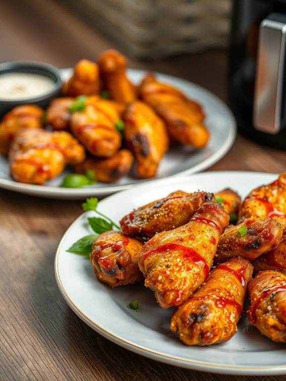 crispy air fryer wings 5