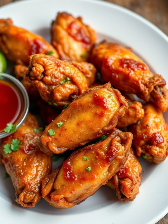 crispy air fryer wings