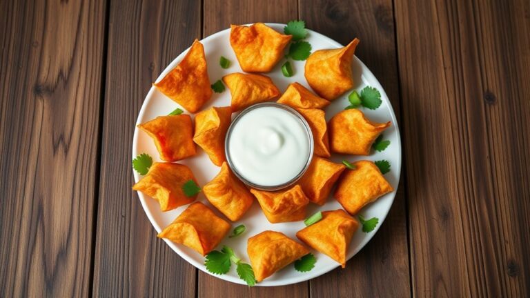 crispy air fryer wontons